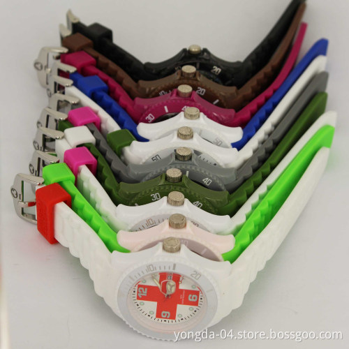 Colorful Silicone Ice Watch for Men (SL039)